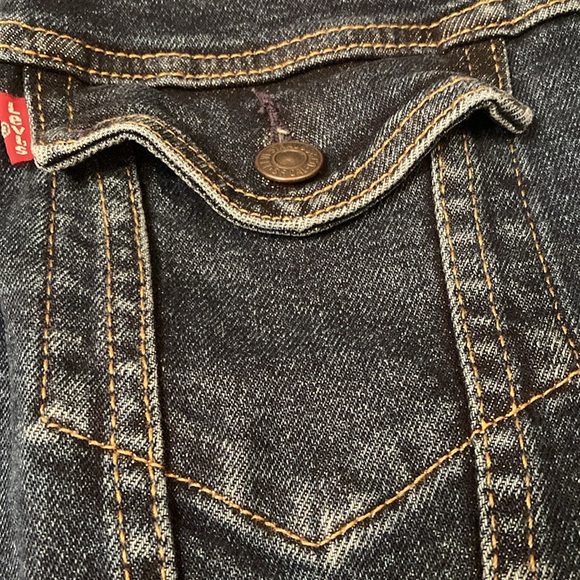 Levi's jean jacket unisex size Large - Picture 4 of 9